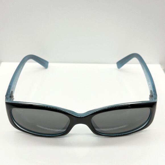 Maui Jim Punchbowl MJ 219-03 Polarized Sunglasses Black Blue Gray 54 17 135 NOTE main image 6